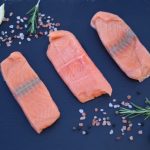 Salmon portions